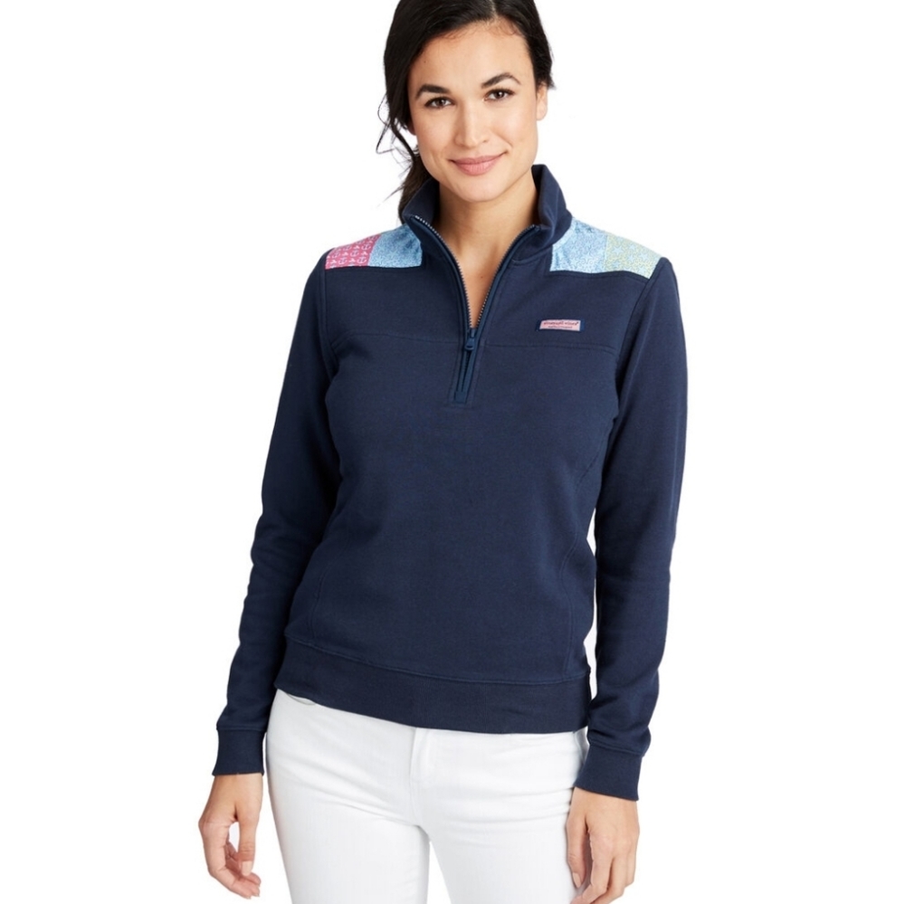 Vineyard Vines Limited Edition 20th Anniversary Original Patchwork Pullover